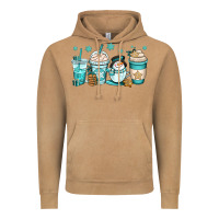 Vintage Camel winter coffee cups Vintage Hoodie - OliviaCreatesArt