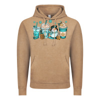 Vintage Coffee winter coffee cups Vintage Hoodie - OliviaCreatesArt