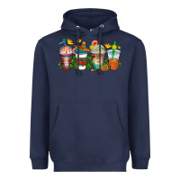 Navy cinco de mayo coffee cups Heavyweight Hoodie - AdoDesignShop
