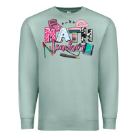 Seafoam math teacher Premium Sweatshirt - AdoDesignShop