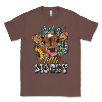 Chestnut Just a little moody baby cow Classic Tee - HowdyJamesFarm