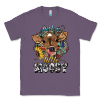 Lavender Just a little moody baby cow Classic Tee - HowdyJamesFarm
