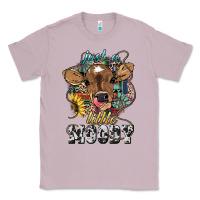 Lilac Just a little moody baby cow Classic Tee - HowdyJamesFarm