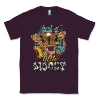 Plum Just a little moody baby cow Classic Tee - HowdyJamesFarm