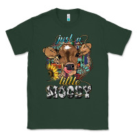 Sports Green Just a little moody baby cow Classic Tee - HowdyJamesFarm