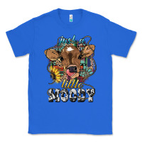 True Royal Just a little moody baby cow Classic Tee - HowdyJamesFarm