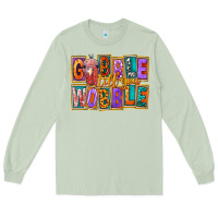 Matcha Gobble Till You Wobble Long Sleeve Tee - FaDigitalArtStudio