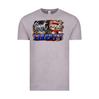Vintage Zinc Sweet land of liberty 4th of july Vintage Tee - CowGirlArtShop