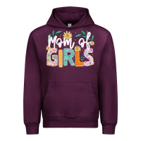 Mauve Wine mom of girls Urban Hoodie - JahusDesignShop