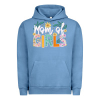 Pigment Pebble Blue mom of girls Urban Hoodie - JahusDesignShop