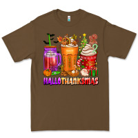 Cacao hallothanksmas coffee cups Premium Tee - texasbilliewilder