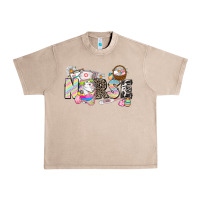 French Oak Easter Nurse  Easter Day Urban Heavy Tee - CowGirlArtShop