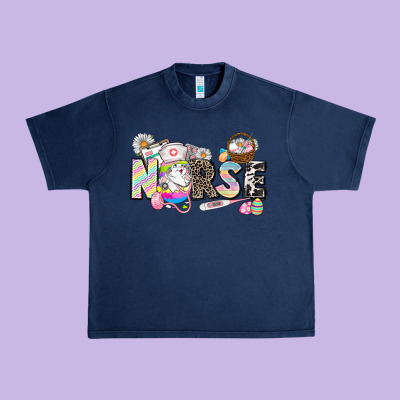 Easter Nurse  Easter Day Urban Heavy Tee Designed By Cowgirlartshop