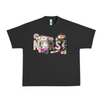 Pigment Black Easter Nurse  Easter Day Urban Heavy Tee - CowGirlArtShop