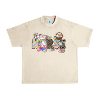 Sandshell Easter Nurse  Easter Day Urban Heavy Tee - CowGirlArtShop
