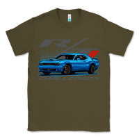 Army Green Blue Challenger RT T-Shirt Classic Tee - maiPhamDesign
