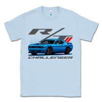 Dusty Blue Blue Challenger RT T-Shirt Classic Tee - maiPhamDesign
