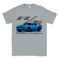 Heather Grey Blue Challenger RT T-Shirt Classic Tee - maiPhamDesign