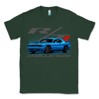 Sports Green Blue Challenger RT T-Shirt Classic Tee - maiPhamDesign