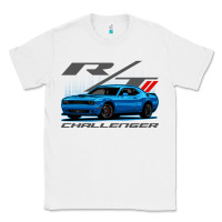 White Blue Challenger RT T-Shirt Classic Tee - maiPhamDesign