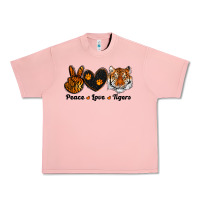 Salmon peace love tigers Urban Heavy Tee - RanaPortraitStore