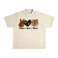 Sandshell peace love tigers Urban Heavy Tee - RanaPortraitStore