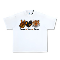 White peace love tigers Urban Heavy Tee - RanaPortraitStore