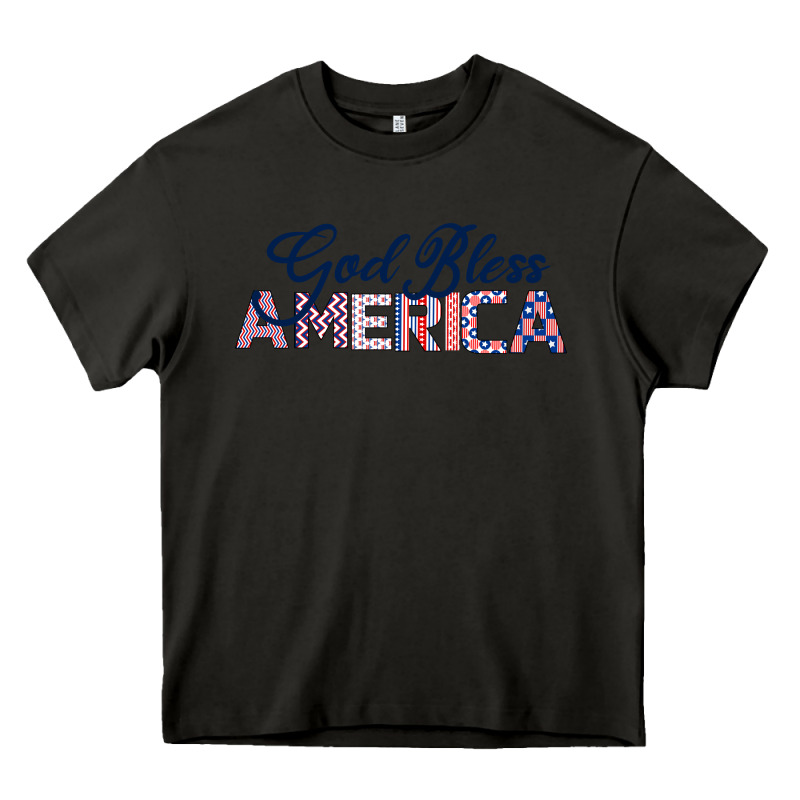 God Bless America Heavy Core Tee by Bettercallsaul | Teevron