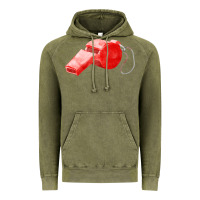 Vintage Olive whistle  fa element Vintage Hoodie - FaDigitalArtStudio