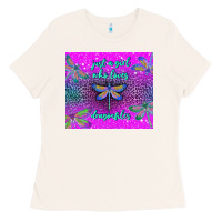 Bone just a girl who loves dragonfiles Ladies Tee - TumblerDesignByShophia
