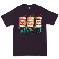 Plum Candles with Fall Getting Lit Premium Tee - texasbilliewilder