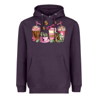 Plum boss lady coffee cups Heavyweight Hoodie - AdoDesignShop