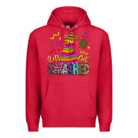 Cardinal Let's Get Smashed Premium Hoodie - CowhideDigitalArt