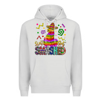 Dove Grey Let's Get Smashed Premium Hoodie - CowhideDigitalArt
