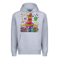 Heather Grey Let's Get Smashed Premium Hoodie - CowhideDigitalArt
