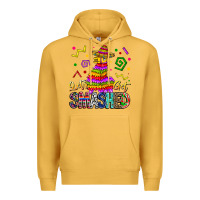 Mustard Let's Get Smashed Premium Hoodie - CowhideDigitalArt