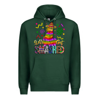 Sports Green Let's Get Smashed Premium Hoodie - CowhideDigitalArt