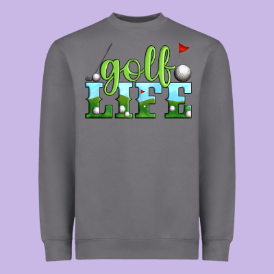 Golf Life Heavyweight Sweatshirt Designed By Artiststas