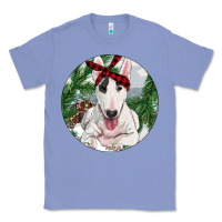 Colony Blue Bull Terrier And Farm Classic Tee - RanaPortraitStore