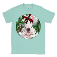 Seafoam Bull Terrier And Farm Classic Tee - RanaPortraitStore