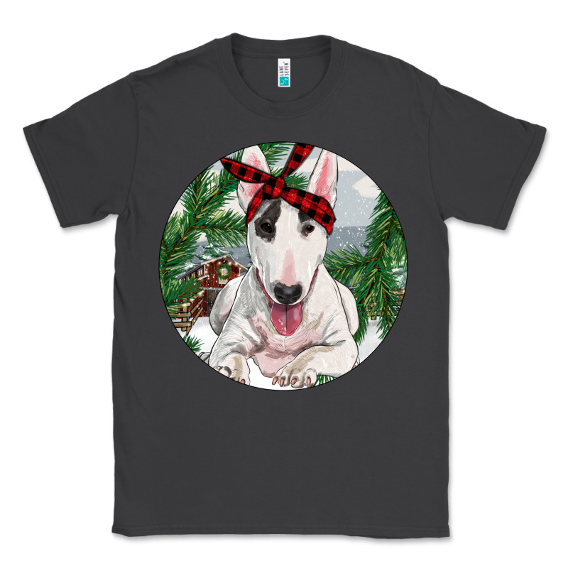 Bull Terrier And Farm Classic Tee by RanaPortraitStore | Teevron