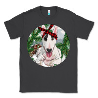 Smoke Bull Terrier And Farm Classic Tee - RanaPortraitStore