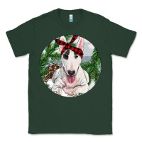 Sports Green Bull Terrier And Farm Classic Tee - RanaPortraitStore