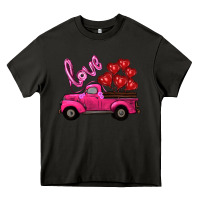 Asphalt valentines day turck with balloons Heavy Core Tee - RanaPortraitStore