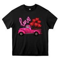 Black valentines day turck with balloons Heavy Core Tee - RanaPortraitStore