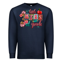 Navy little miss 3rd grade Premium Sweatshirt - AdoDesignShop