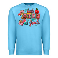 Ocean Blue little miss 3rd grade Premium Sweatshirt - AdoDesignShop