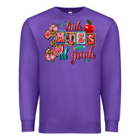 Purple little miss 3rd grade Premium Sweatshirt - AdoDesignShop