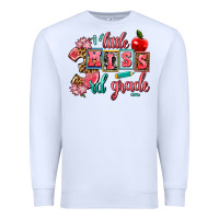 White little miss 3rd grade Premium Sweatshirt - AdoDesignShop
