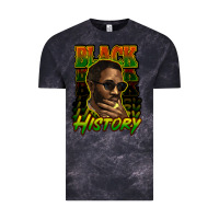 Cloud Black Black history afro man Vintage Tee - HowdyJamesFarm